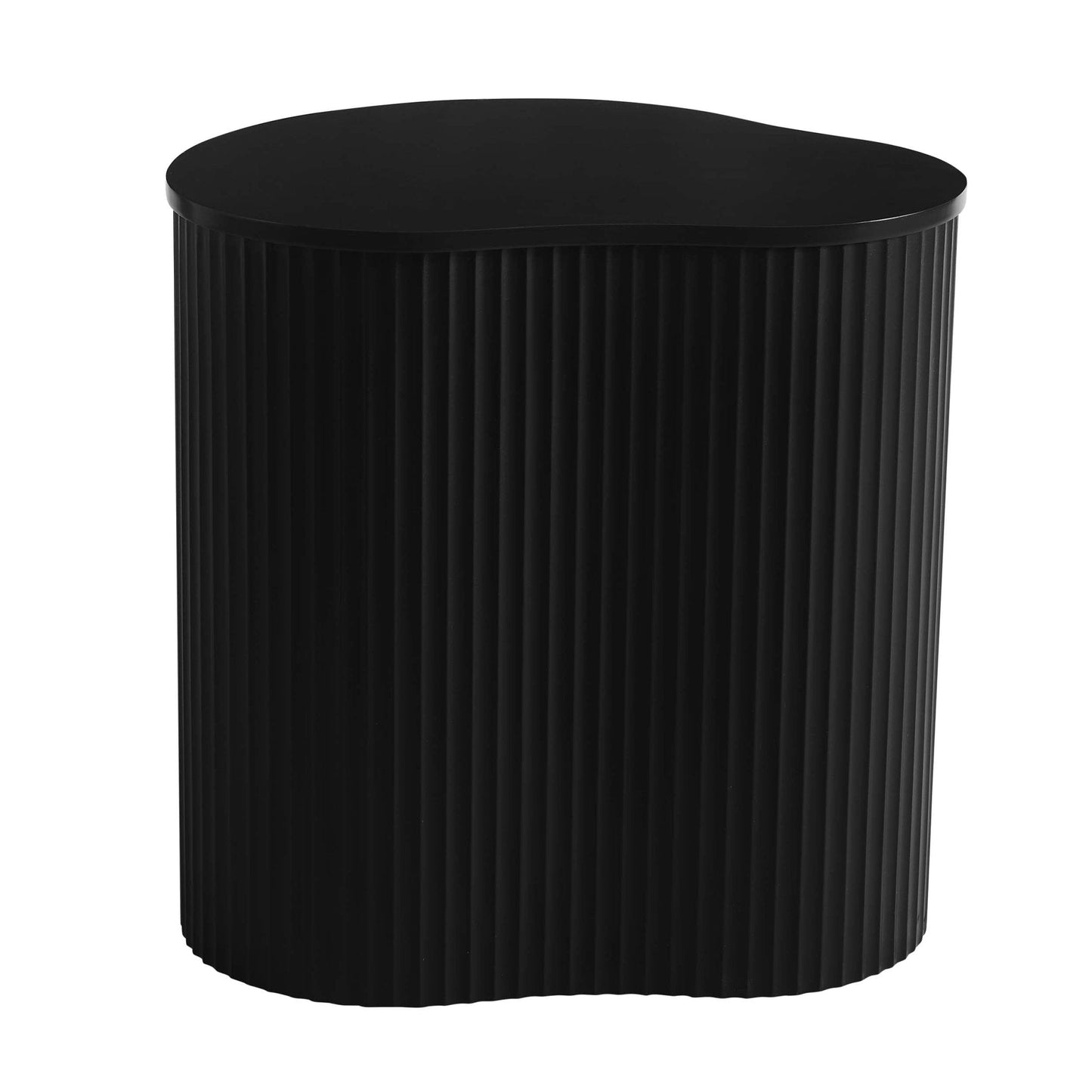 DUS-CC2-06162 Grade-B Dusk Evie Irregular Side Table - Black RRP £79.00