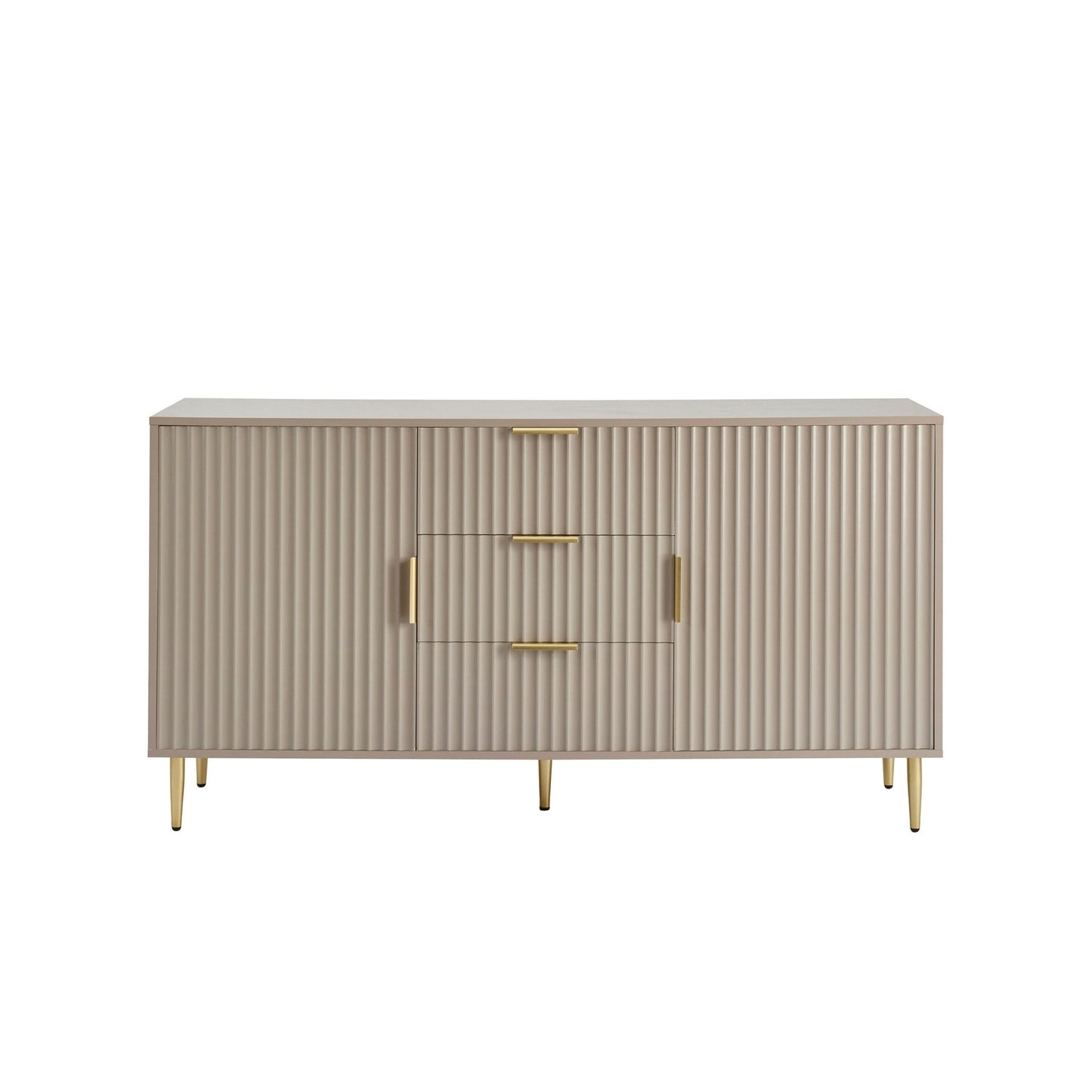 DUS-CC2-04765 Grade-B Dusk Evie Sideboard with Drawers - Taupe RRP £269.00
