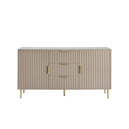 DUS-CC2-04765 Grade-B Dusk Evie Sideboard with Drawers - Taupe RRP £269.00