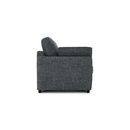 CCG-TRA-00137 Grade-C2 Oak Furnitureland Melbourne 2 Seater Sofa in Enzo Slate Fabric RRP £1079.99