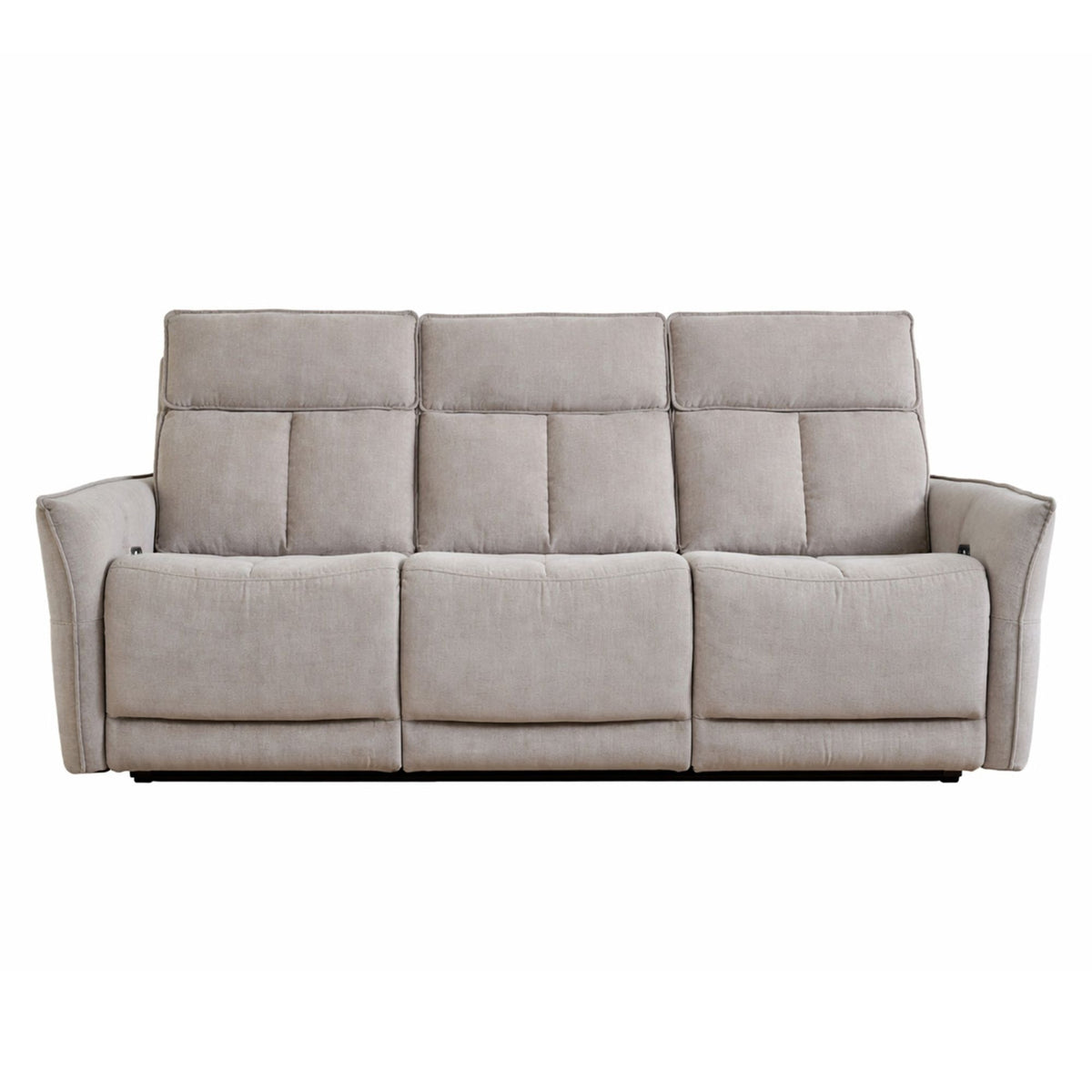 Aspire Ashford Grade B Acier Woven Chenille 3 Seater Power Recliner Sofa RRP £965