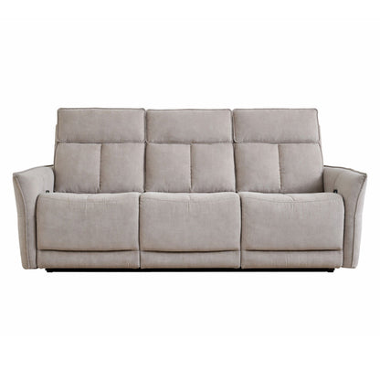 Aspire Ashford Grade B Acier Woven Chenille 3 Seater Power Recliner Sofa RRP £965