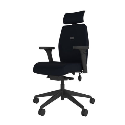 Posturite Grade B Positiv Plus Black Medium Back Ergonomic Office Chair RRP £1142