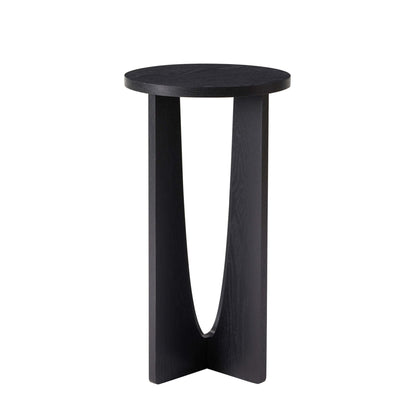DUS-CC2-06051 Grade-B Dusk Lana Round Side Table - Black RRP £49.00