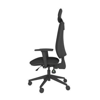 Posturite Grade B Positiv P-Sit Black High Back Ergonomic Office Chair RRP £577