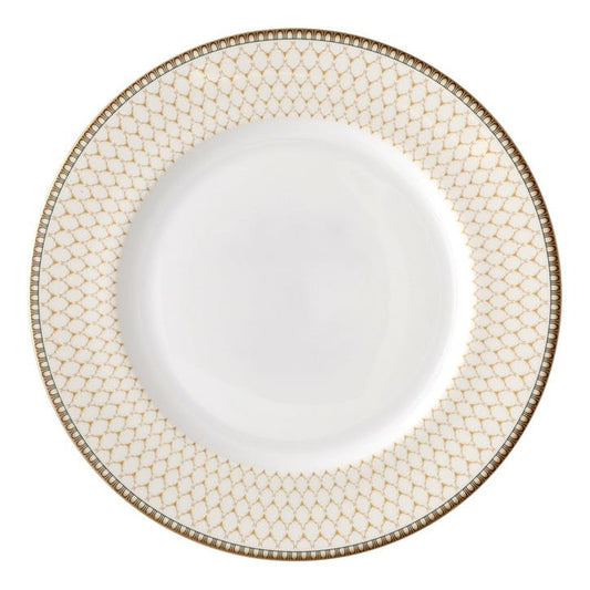 Lot of 7 x 16cm Halcyon Days Side Plates Antler Trellis Ivory (ref halcyon-days-anter-trellis-plates) Total RRP £315