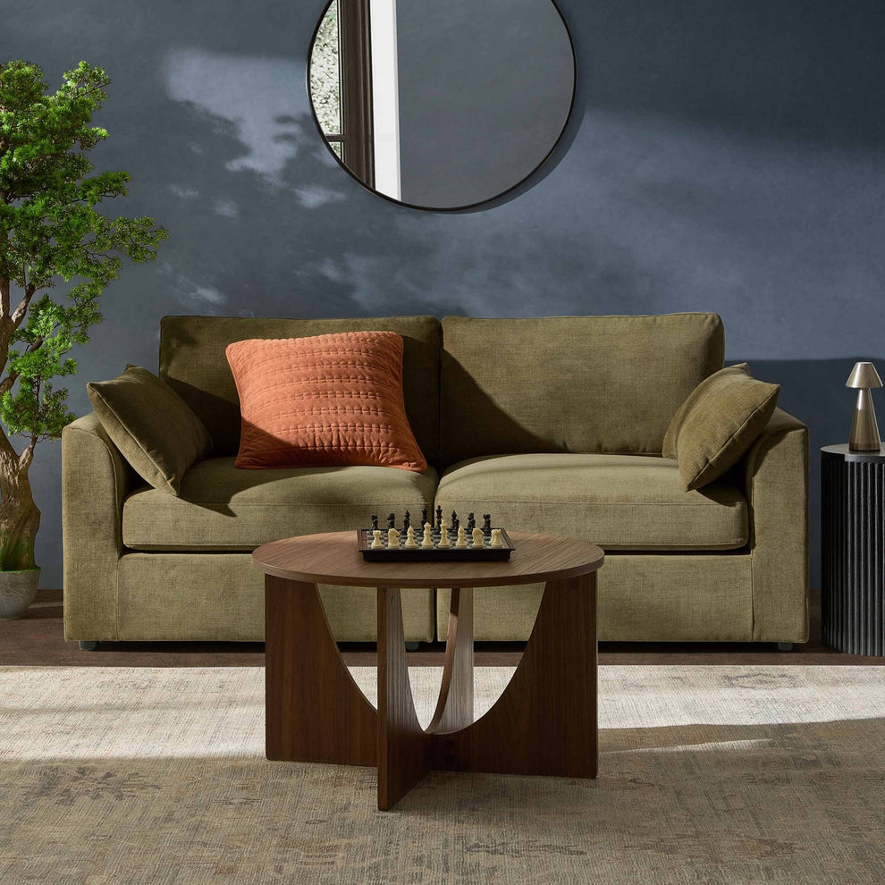 DUS-CC2-03222 Grade-B Dusk Miami RHA Unit in Chenille Olive RRP £150.00