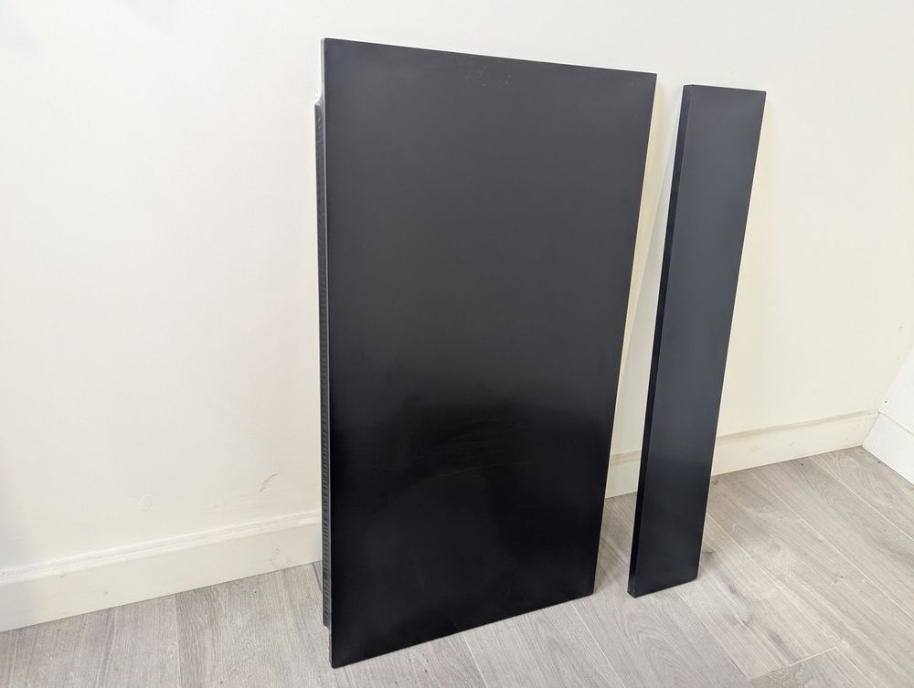 HAR-CCG-00853 Grade-A Harrison Bathrooms 800mm Vinyl Wrap Panel End Indigo Blue RRP £101.00