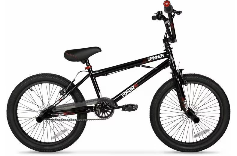 Hyper Spinner Grade B Unisex Kids Junior BMX Bike - Black 20" Wheel RRP £200