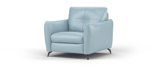 SOF-CHA-00467 Grade-C1 Sofology Mimi Chair Le Mans Pearl Blue RRP £599