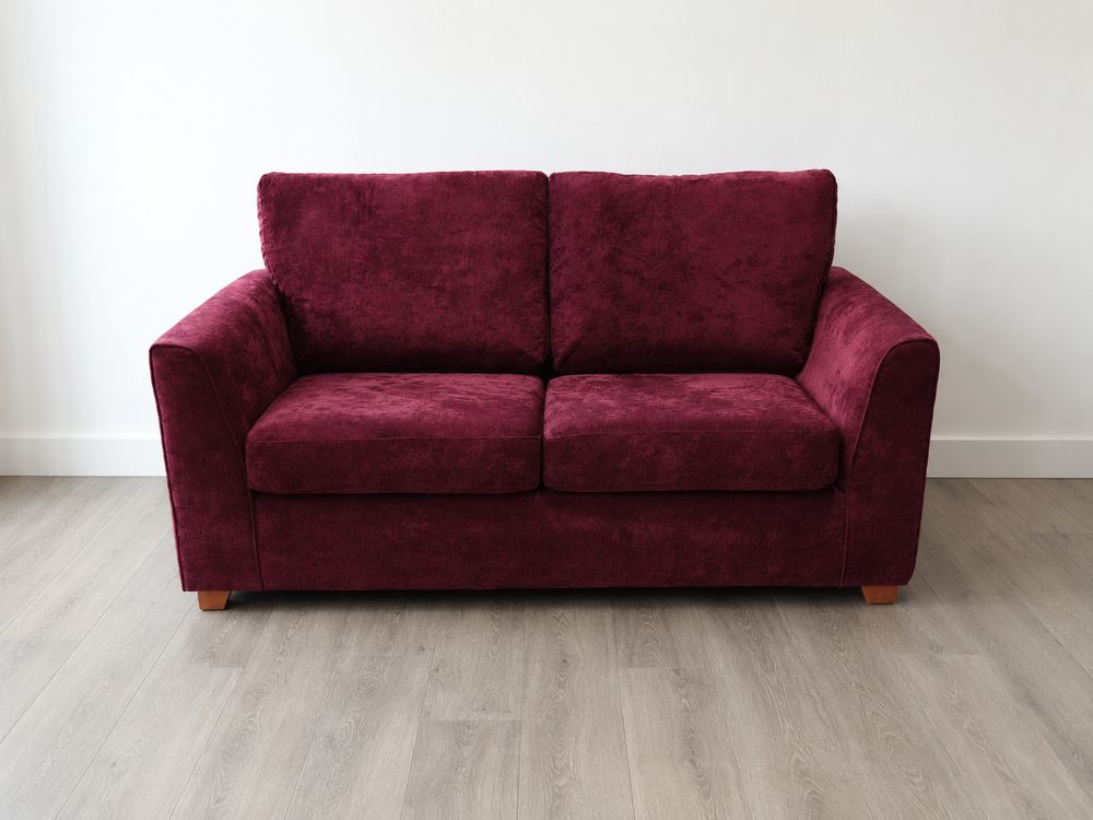 Dreams Tipperary Grade B Claret 2Seater Pull Out Sofa Bed RRP £1200
