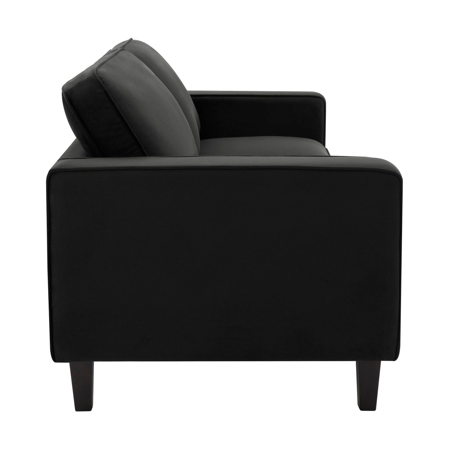 Dusk Grade B Soho Ink Velvet 3 Seater Sofa RRP £569