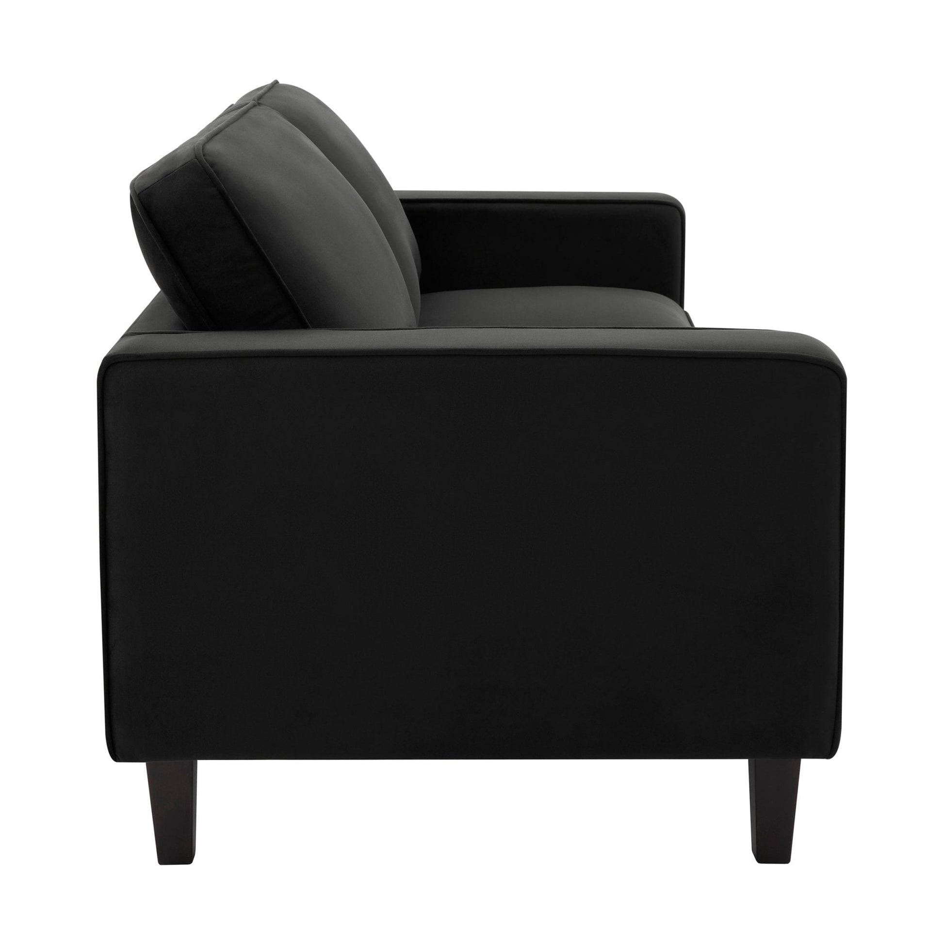 Dusk Grade B Soho Ink Velvet 3 Seater Sofa RRP £569