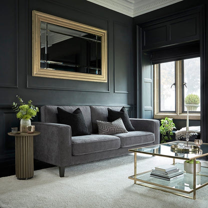 Dusk Soho Grade B Grey Chenille 3 Seater Sofa RRP £569