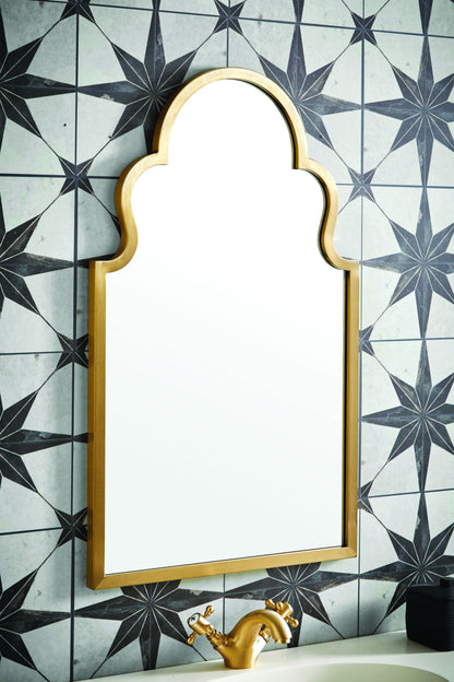 Scudo Grade A Harrogate Aged Brass 830x500mm Bathroom Mirror RRP £475