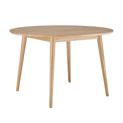 Dusk Heidi Grade B Natural Solid Oak 4-6 Seater Round Dining Table RRP £399