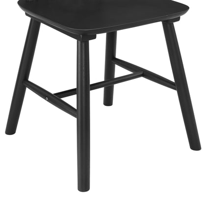 DUS-CC2-03911 Grade-C1 Dusk Harley Set of 2 Dining Chairs - Black RRP £149.00