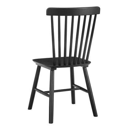 DUS-CC2-03911 Grade-C1 Dusk Harley Set of 2 Dining Chairs - Black RRP £149.00