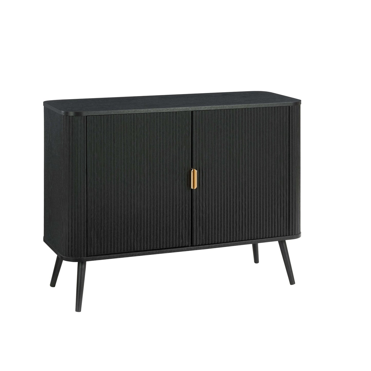 DUS-CC2-04998 Grade-C1 Dusk Hattie 2 Door Sideboard - Black RRP £229.00