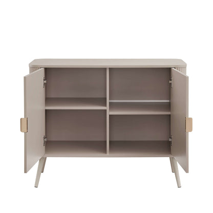 DUS-CC2-05433 Grade-B Dusk Hattie 2 Door Sideboard - Taupe RRP £229.00
