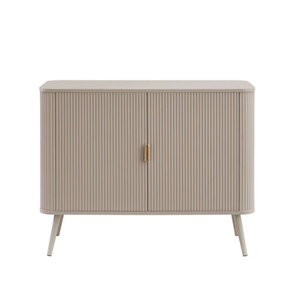 DUS-CC2-05433 Grade-B Dusk Hattie 2 Door Sideboard - Taupe RRP £229.00
