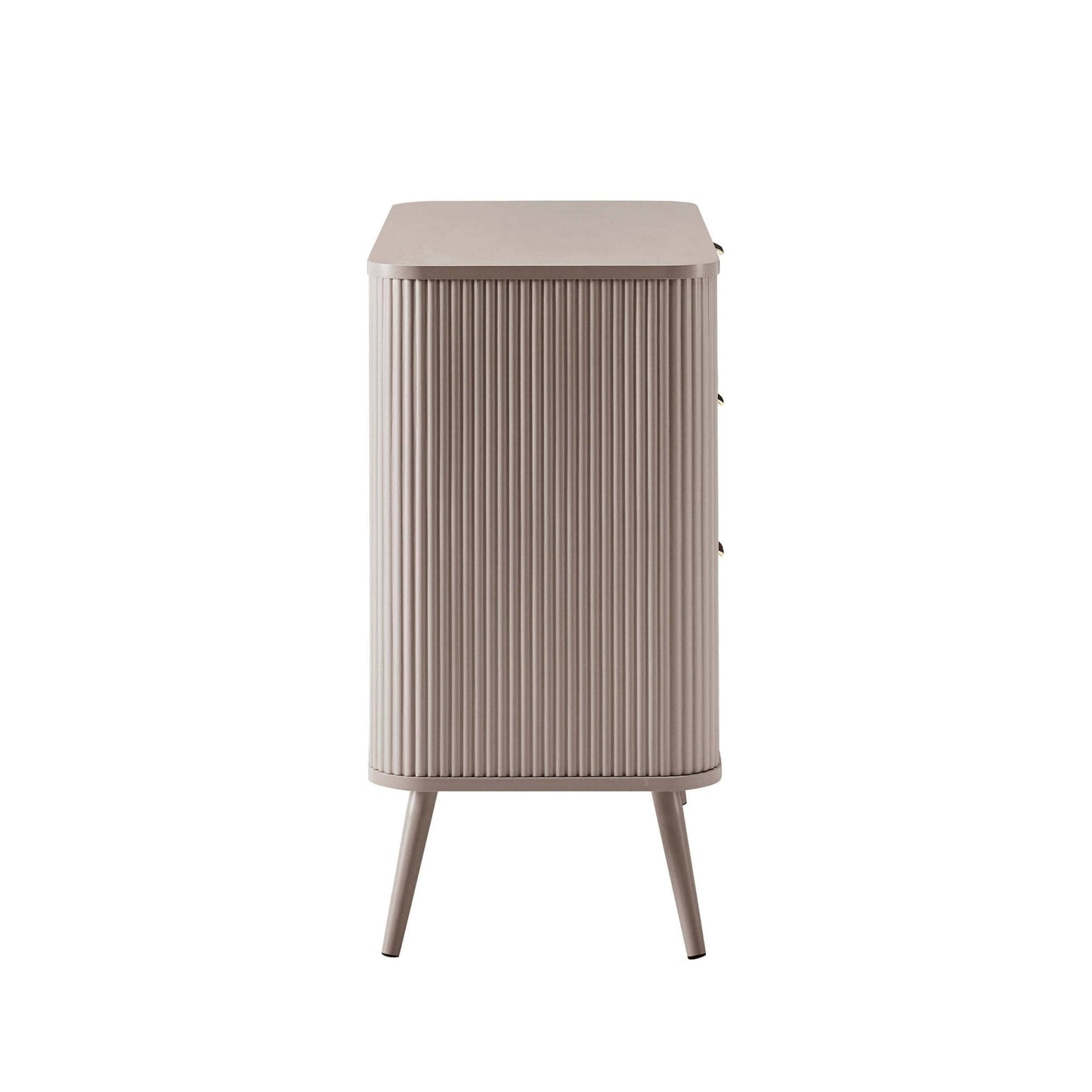 DUS-CC2-06591 Grade-B Dusk Hattie 3 Drawer Small Chest - Taupe RRP £189.00