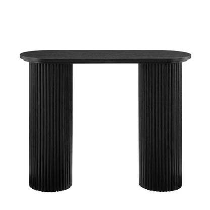 DUS-CC2-05420 Grade-B Dusk Hattie Console Table - Black RRP £189.00