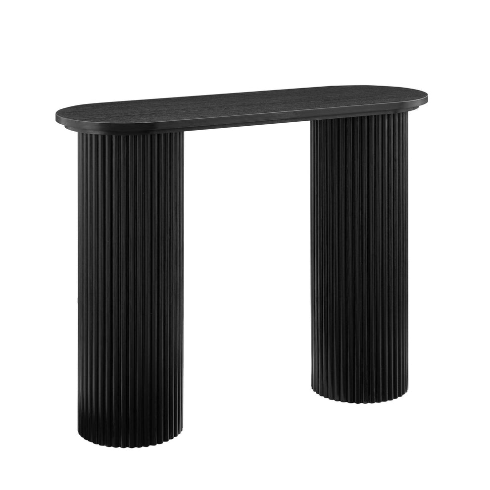 DUS-CC2-05420 Grade-B Dusk Hattie Console Table - Black RRP £189.00