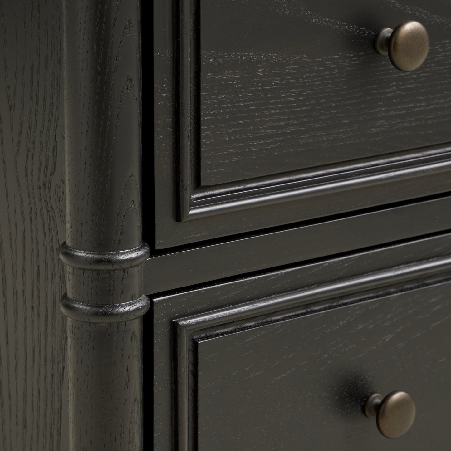 DRE-FUR-00231 Grade-B Dreams Haversham Bedside Black RRP £299.00