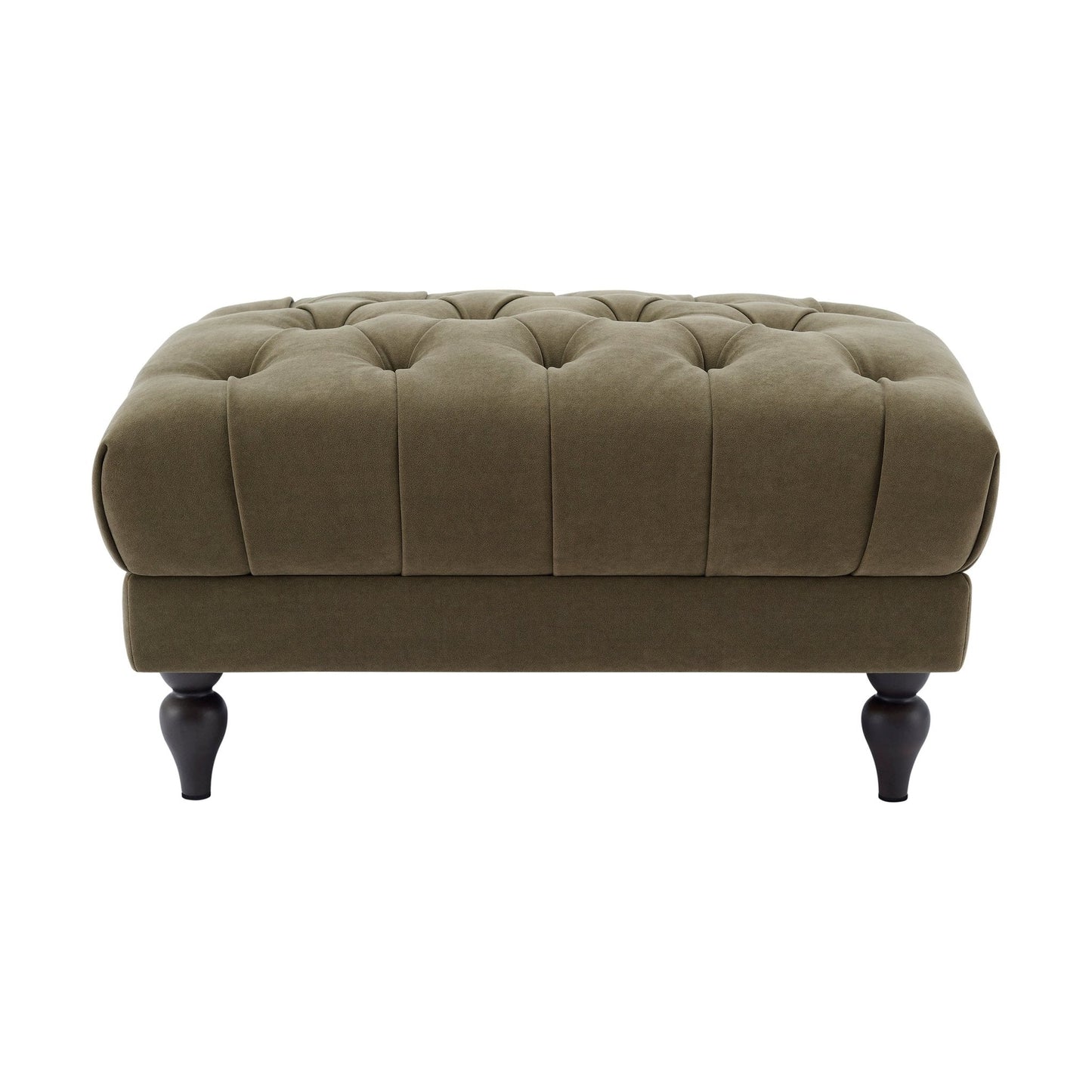 DUS-CC2-06206 Grade-B Dusk Hebden Pouffe - Olive Green RRP £179.00
