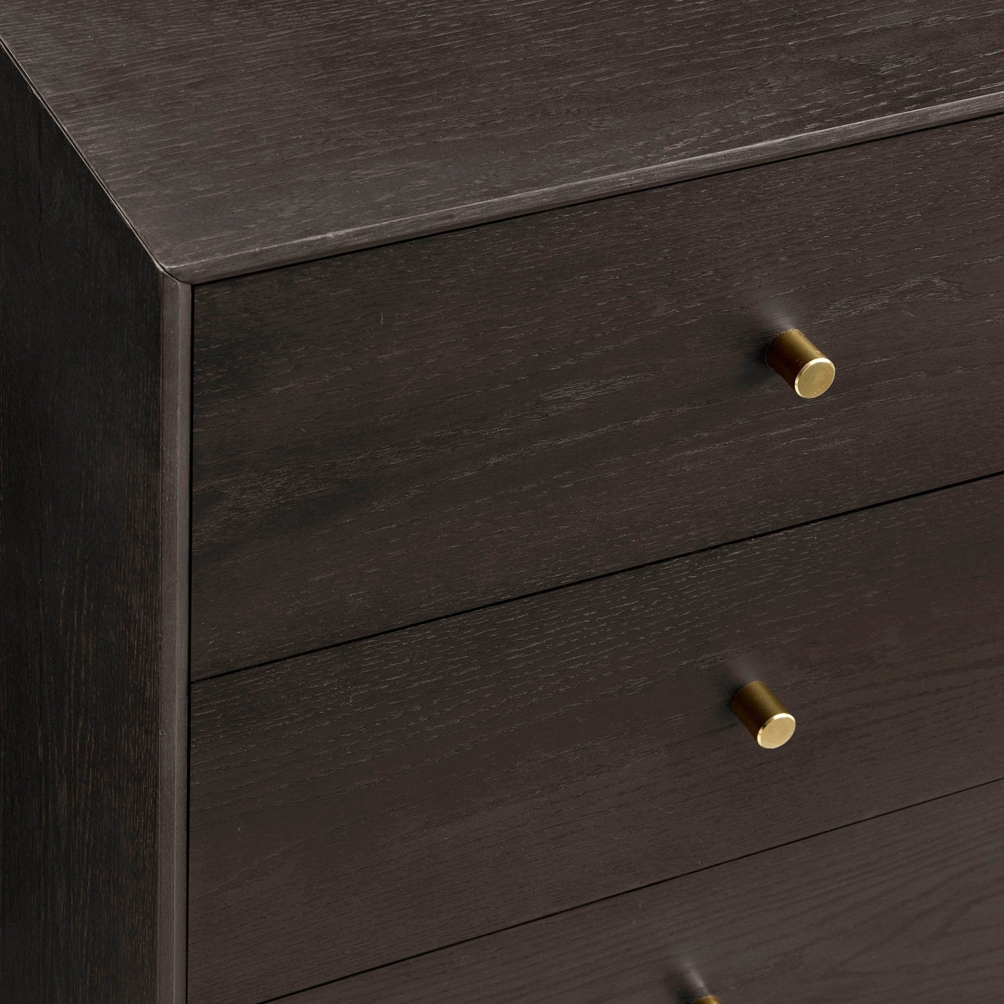 DUS-CC2-05441 Grade-B Dusk Heidi Oak 6 Drawer Chest - Walnut RRP £319.00