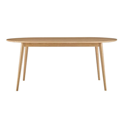 DUS-CC2-00876 Grade-C3 Dusk Heidi Solid Oak Oval 6-8 Seater Dining Table - Natural RRP £439.00