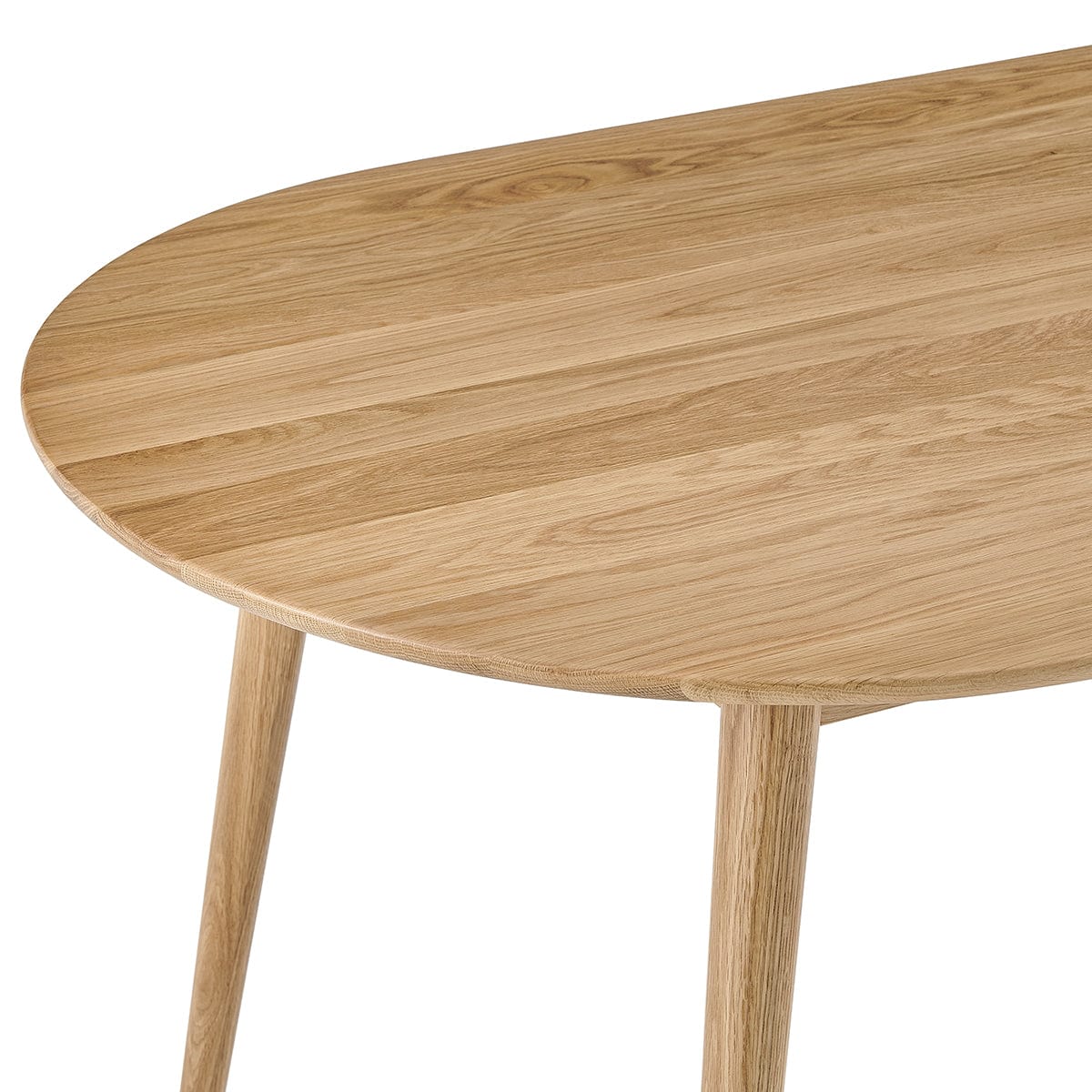 DUS-CC2-00876 Grade-C3 Dusk Heidi Solid Oak Oval 6-8 Seater Dining Table - Natural RRP £439.00