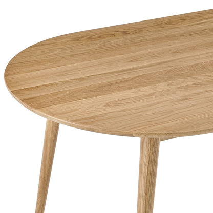DUS-CC2-00876 Grade-C3 Dusk Heidi Solid Oak Oval 6-8 Seater Dining Table - Natural RRP £439.00