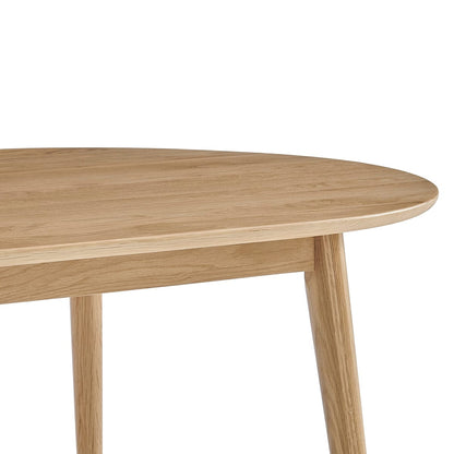 DUS-CC2-00876 Grade-C3 Dusk Heidi Solid Oak Oval 6-8 Seater Dining Table - Natural RRP £439.00