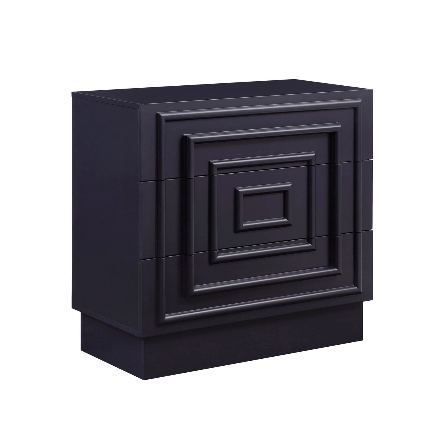 Dusk Harlow Grade B Midnight 3 Drawer Chest of Drawers RRP £199