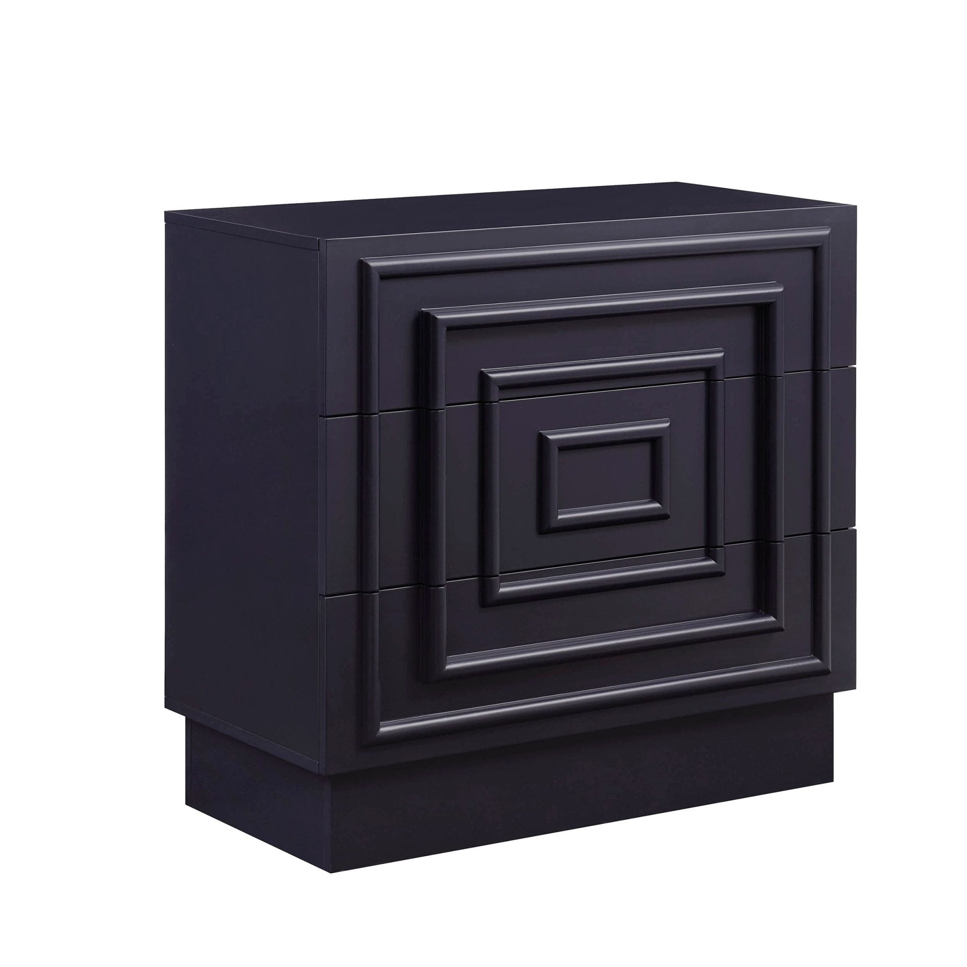 Dusk Harlow Grade B Midnight 3 Drawer Chest of Drawers RRP £199