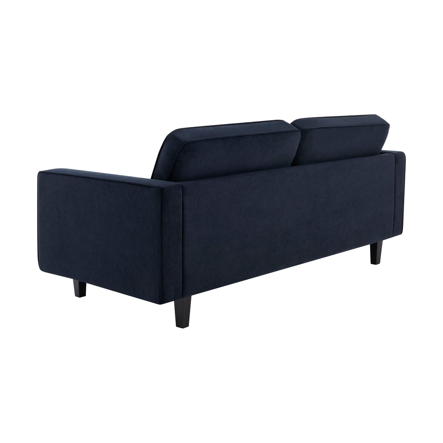 Dusk Sloane Grade B Midnight Dark Navy Velvet 3 Seater Sofa RRP £499