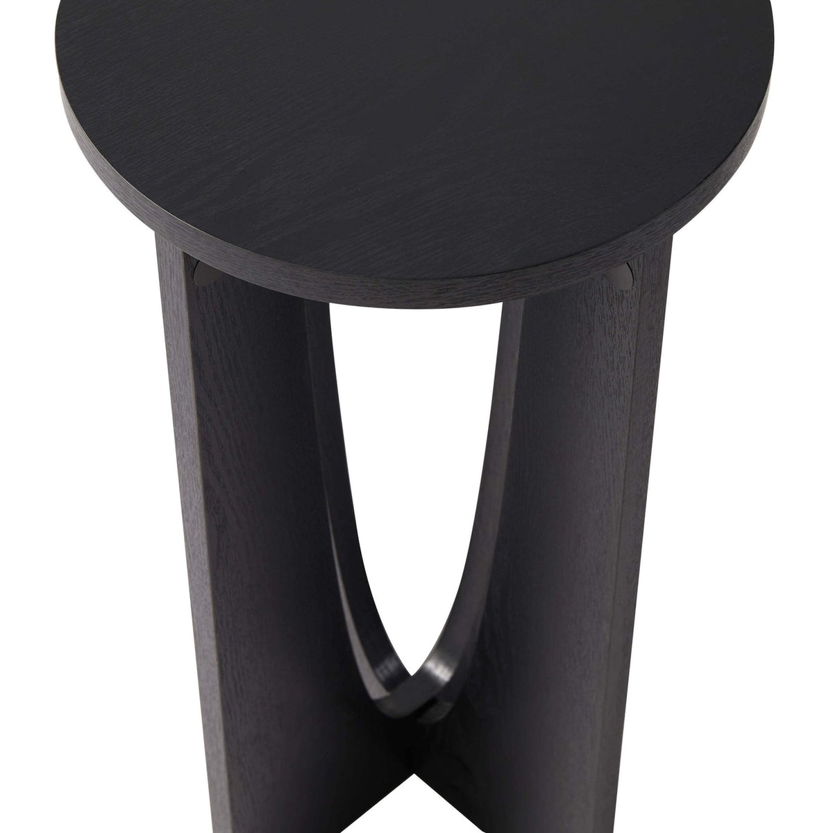 DUS-CC2-06939 Grade-B Dusk Lana Round Side Table - Black RRP £49.00