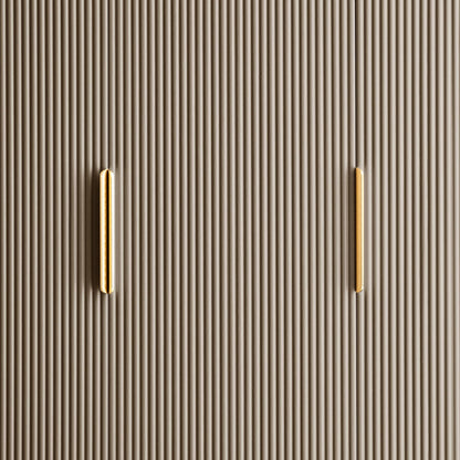 Dusk Hattie Grade B Taupe & Gold Effect 3 Door Triple Wardrobe RRP £389