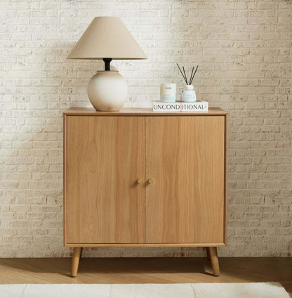 Dusk Grade B Heidi Light Oak 2 Door Sideboard RRP £259