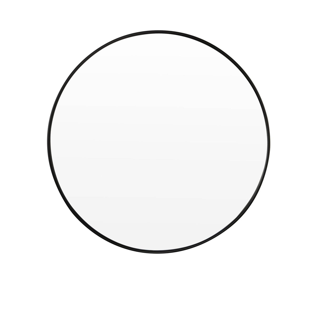 DUS-CC2-06011 Grade-B Dusk Circle Wall Mirror - Black RRP £45.00