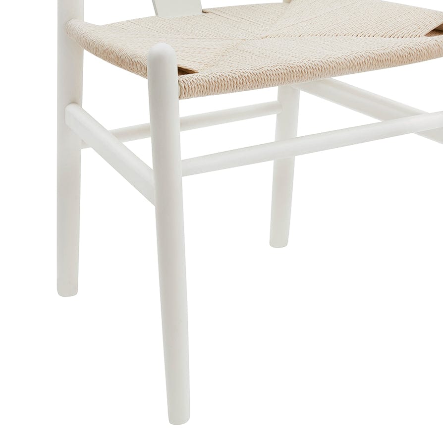 DUS-CC2-05498 Grade-B Dusk Jade Set Of 2 Dining Chairs - Light Beige/Natural RRP £219.00