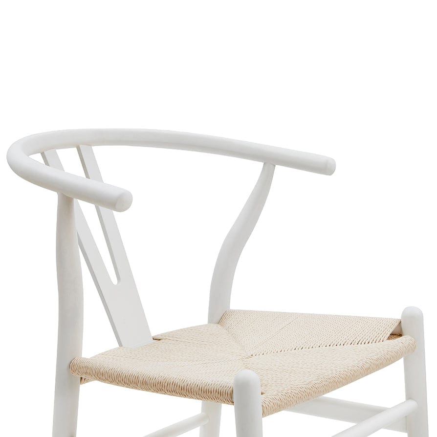DUS-CC2-05498 Grade-B Dusk Jade Set Of 2 Dining Chairs - Light Beige/Natural RRP £219.00