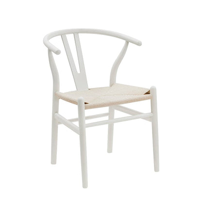 DUS-CC2-05498 Grade-B Dusk Jade Set Of 2 Dining Chairs - Light Beige/Natural RRP £219.00