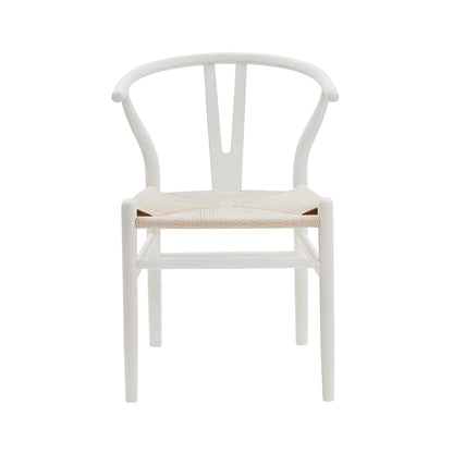DUS-CC2-05498 Grade-B Dusk Jade Set Of 2 Dining Chairs - Light Beige/Natural RRP £219.00