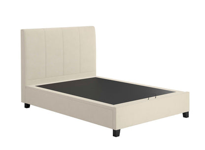 Dreams Francesca Grade B Natural & Suede Touch Super King Ottoman Storage Bed RRP £999