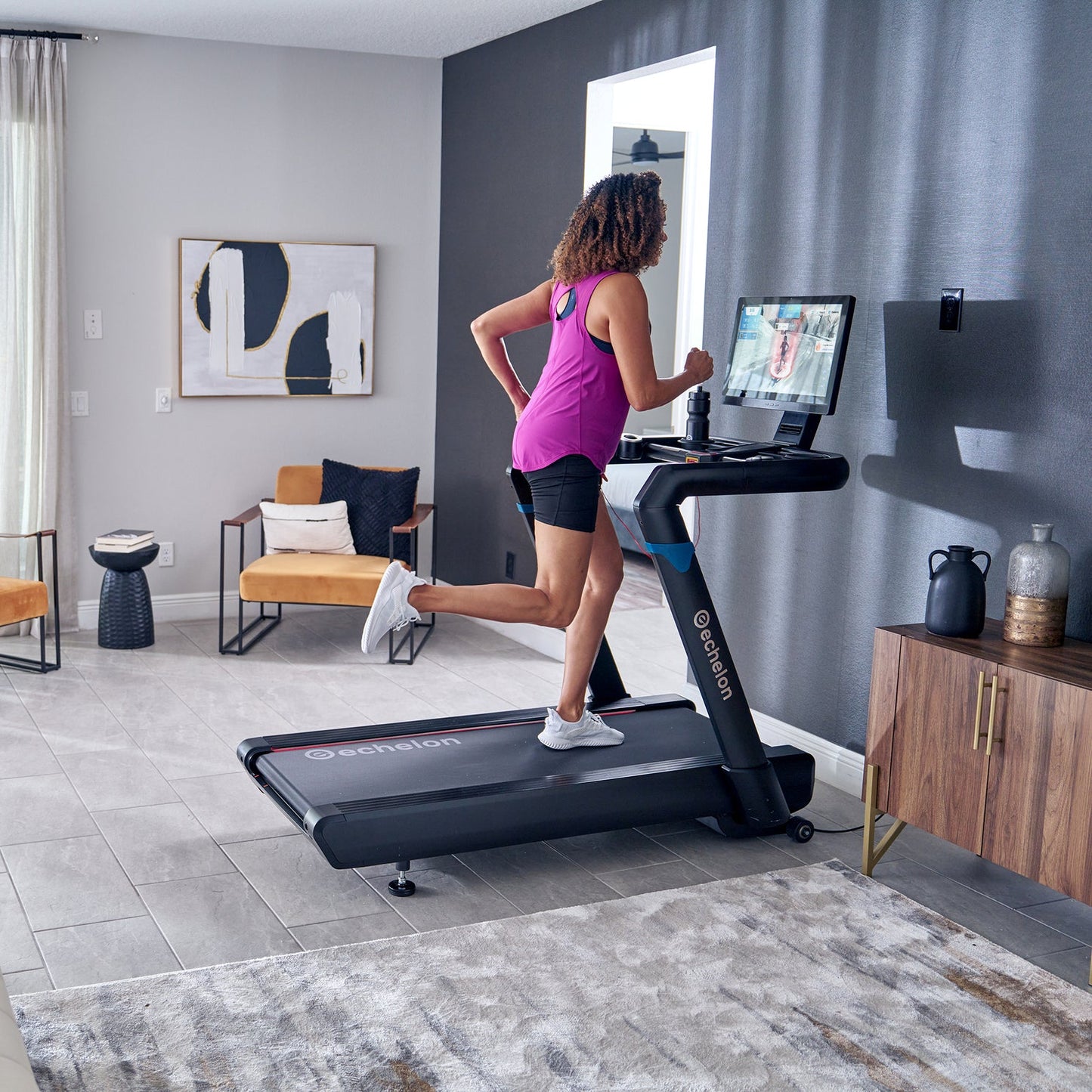 Echelon Grade B Stride-8s Smart Connected Treadmill with 22
