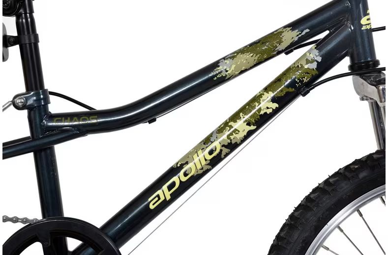 Apollo Grade B Chaos Kids Unisex Junior Mountain Bike - Black 20" Wheel RRP £180
