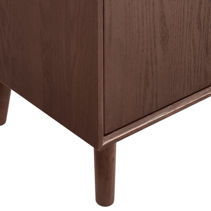 Dusk Heidi Grade B Walnut Stained Oak 2 Door Sideboard RRP £259